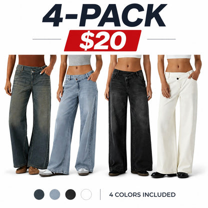 Comfort Stretch Baggy Casual Jeans