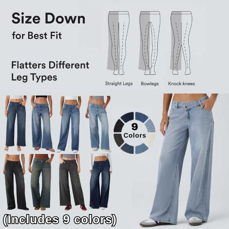 Comfort Stretch Baggy Casual Jeans