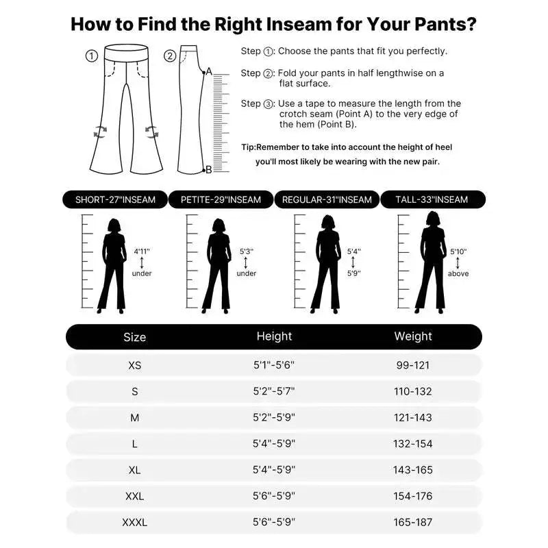 💚Women’s High-Waist Wide Leg Pants – Business Casual Yoga Dress Pants with Pockets