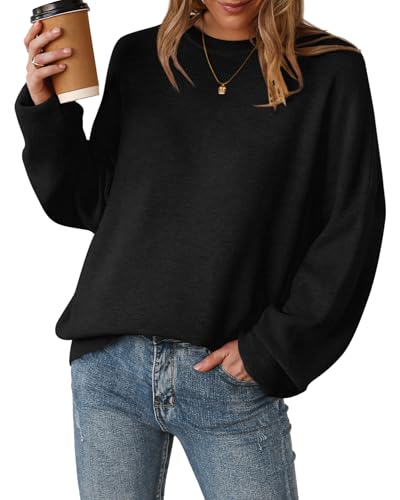 Women's Drop Shoulder Long Sleeve Fall Knit Pullover