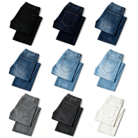 Jeans-9-PACK ONLY $29-Black+Dark Navy+Dark Blue+Medium Blue+Washed Blue+Light Blue+Gray+Charcoal+White