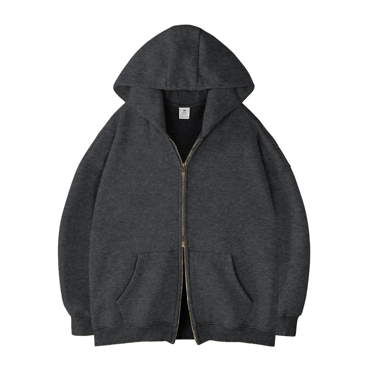 Unisex Oversized Zip-Up Hoodie