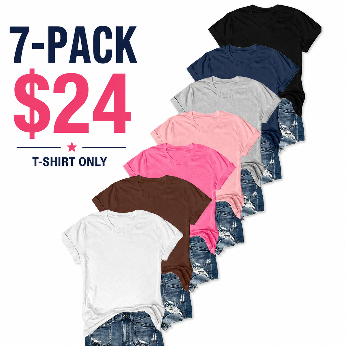 【Limited time deal】Women's Summer Undershirt Short Sleeve T-Shirt