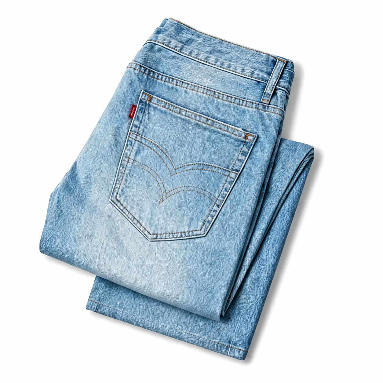 Men’s Comfort Stretch Slim Straight Leg Denim Pants Casual Daily Wear
