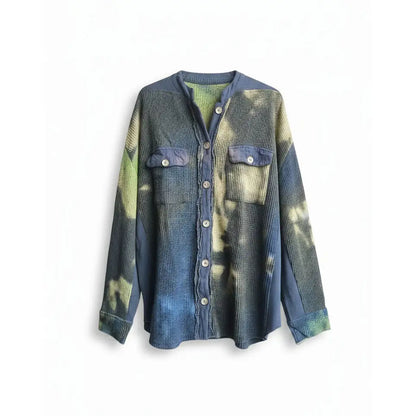 Women's Loose Fit Waffle Knit Shacket