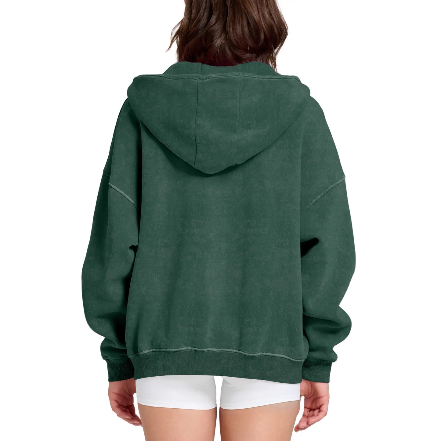 Unisex Oversized Zip-Up Hoodie