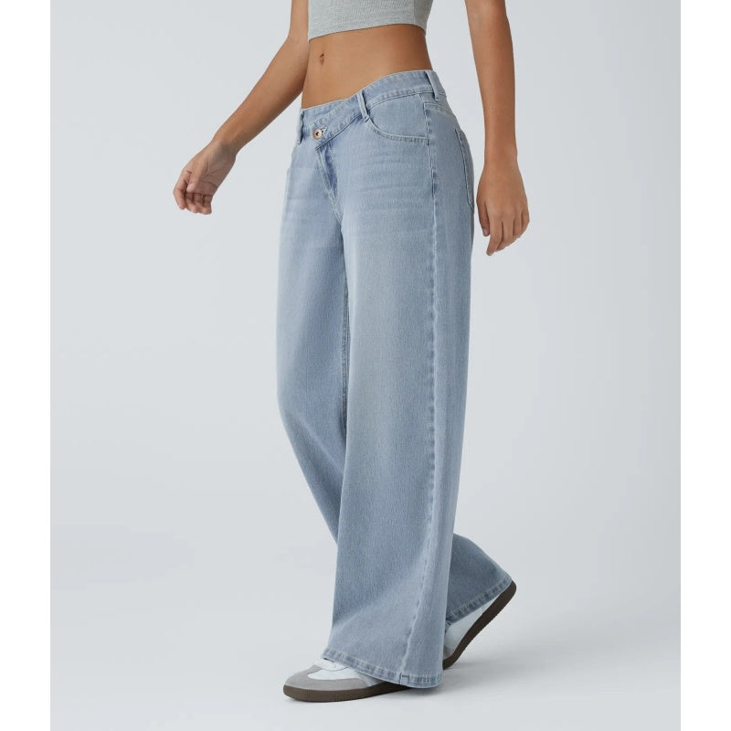 Comfort Stretch Baggy Casual Jeans
