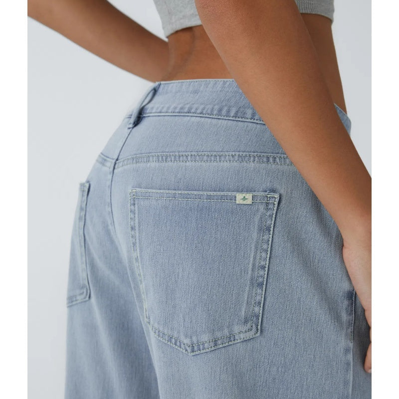 Comfort Stretch Baggy Casual Jeans