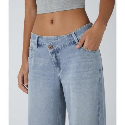 Comfort Stretch Baggy Casual Jeans