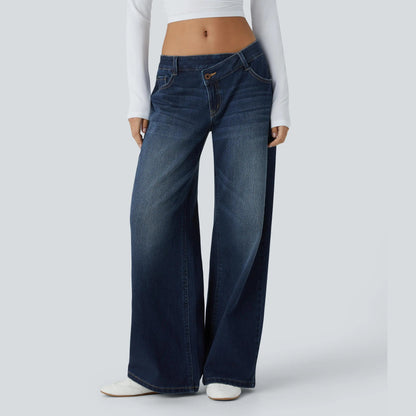 Comfort Stretch Baggy Casual Jeans